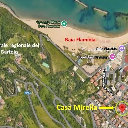 Casa Mirella Апартаменты Пезаро